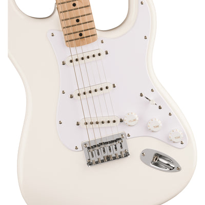 Sonic Stratocaster, HT, Hard Tail, Arctic White