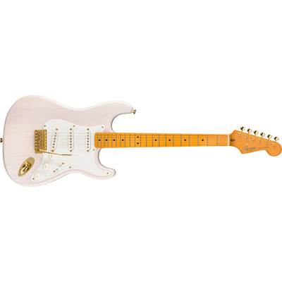 FSR Classic Vibe '50s Stratocaster, Gold Hardware, White Blonde