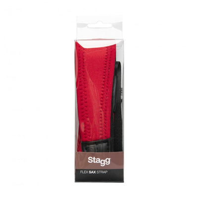 SAX STRAP3 RED - Saxophone Strap Red