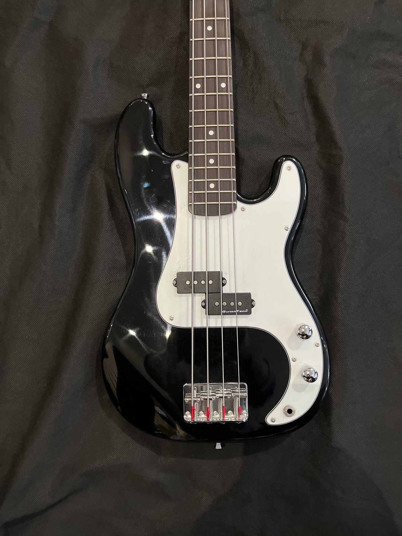 Blaster 3/4 Size Bass Guitar, Black, Used - FF83A