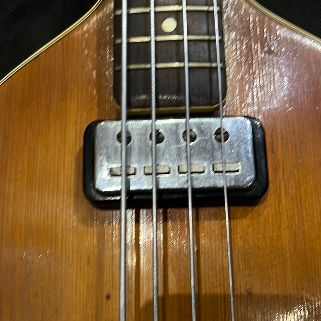 1963/ 1964 500/1 Violin Bass, Sunburst, Used