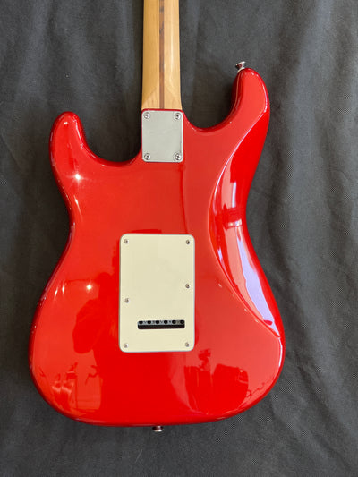 Standard strat, Red metallic, maple, Used - FF35