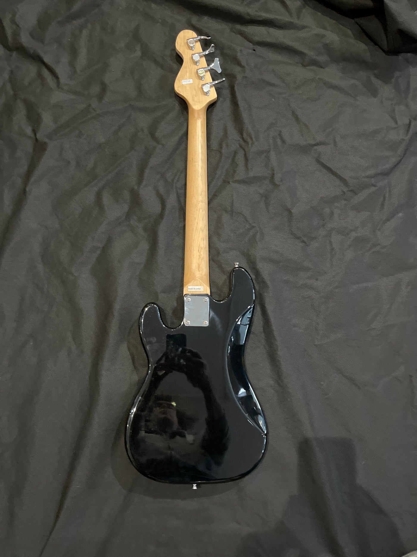 Blaster 3/4 Size Bass Guitar, Black, Used - FF83A