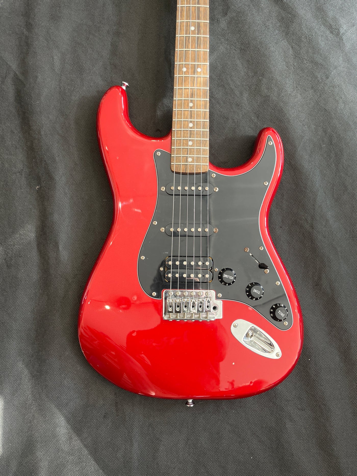 Affinity Fat Strat, HSS, Red, Used - FF66A