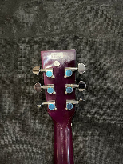 Acoustic guitar with Cutaway, Purple, Used - FF30B