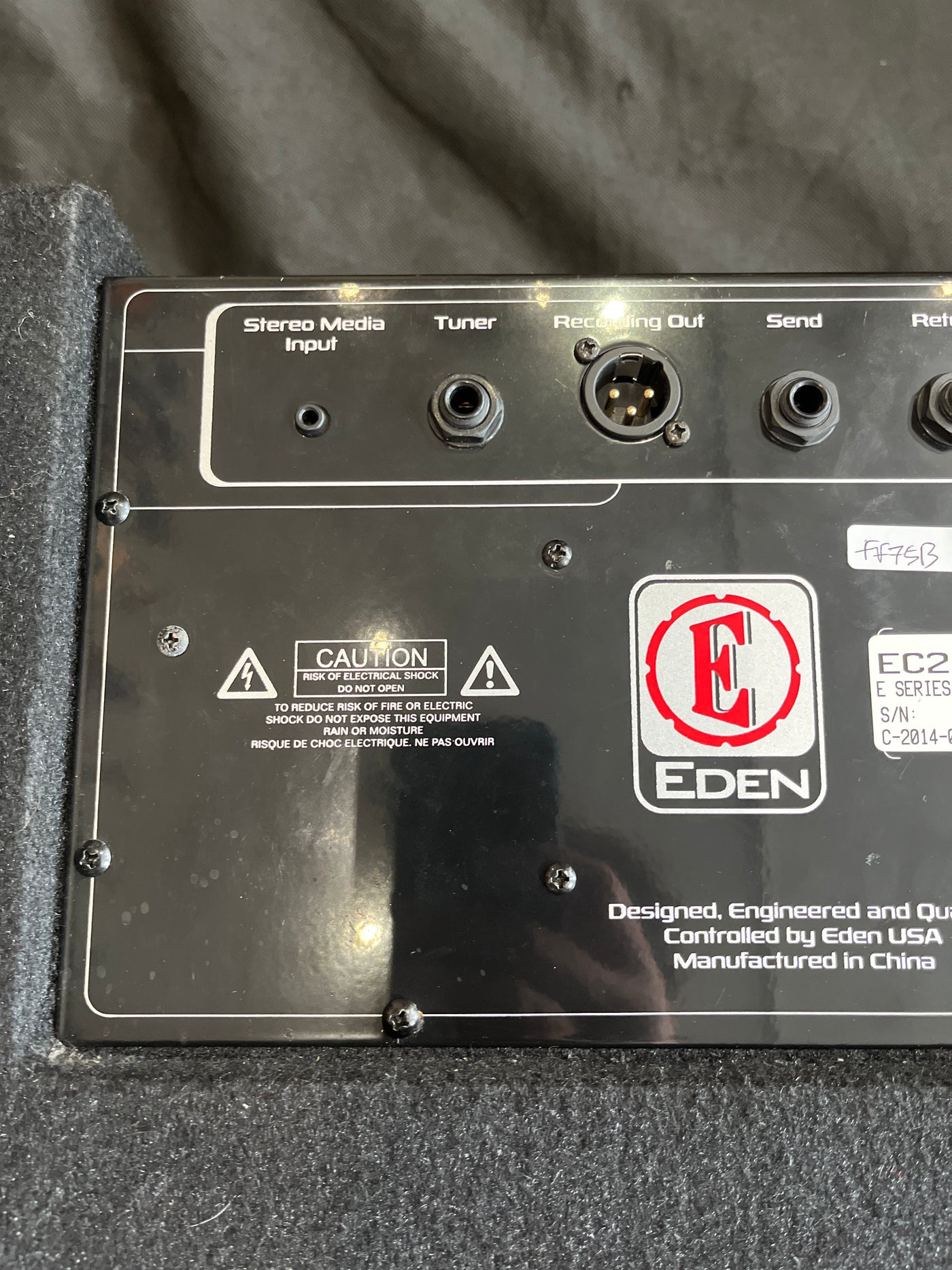 EC-210 - 180 Watt Bass Amplifier, Used - FF75B