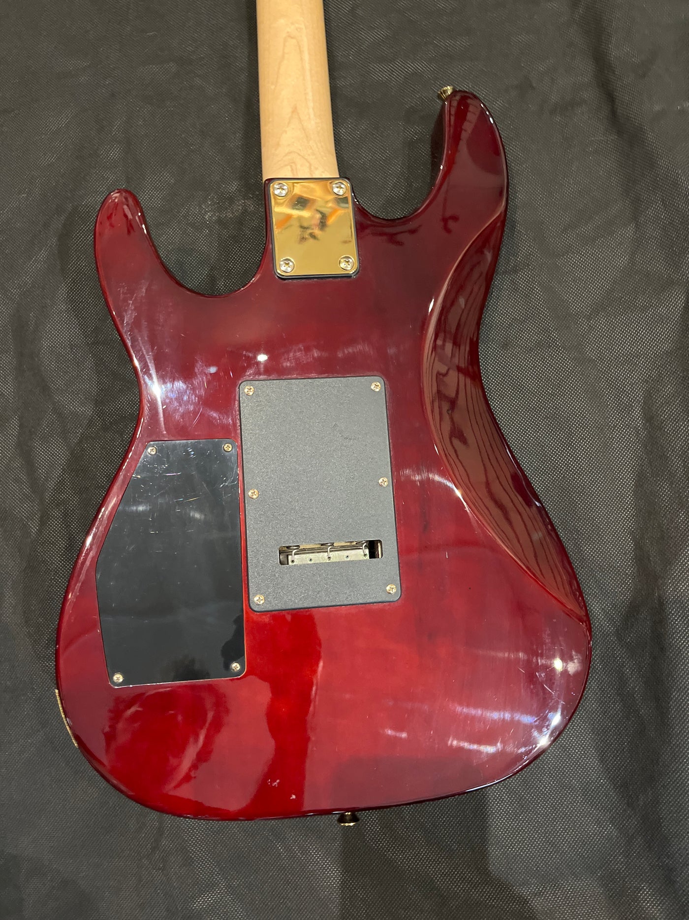 S620 TR Electric Guitar, Floyd, Translucent Red, Used - GG14A