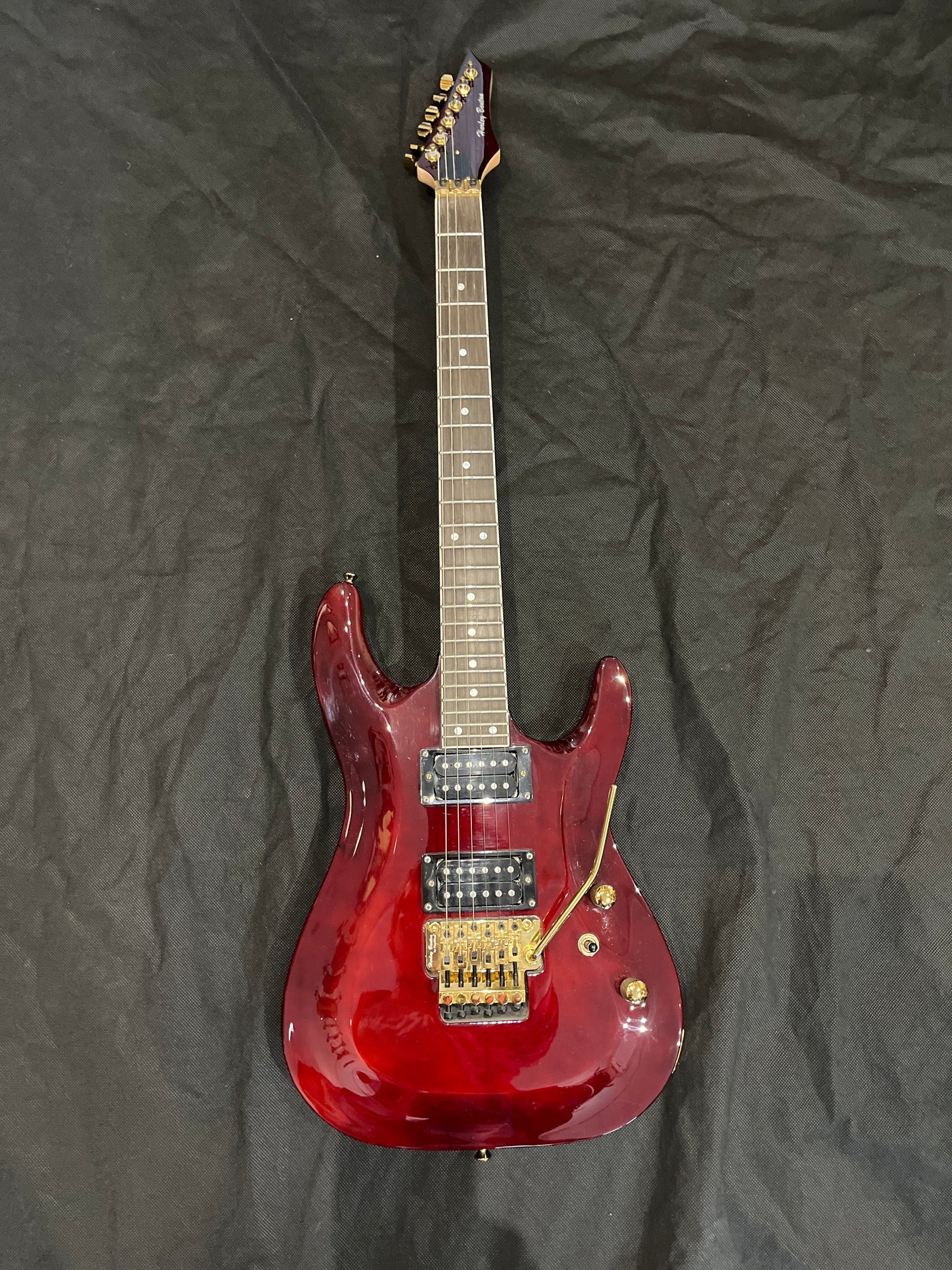 S620 TR Electric Guitar, Floyd, Translucent Red, Used - GG14A