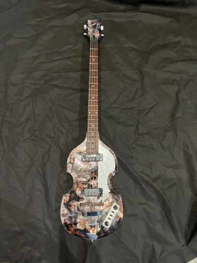 Violin Bass, Hand Painted, Used - EE94