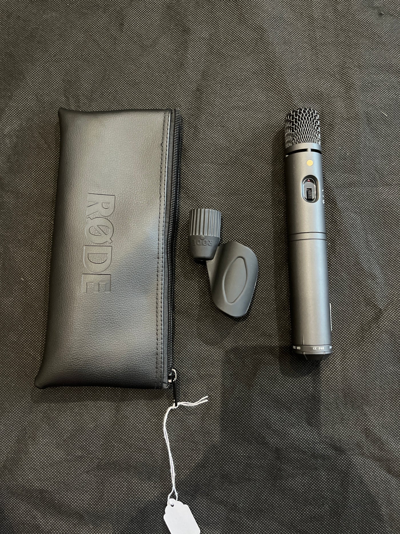 M3 Condenser Microphone, Clip & Pouch, Used - FF63B