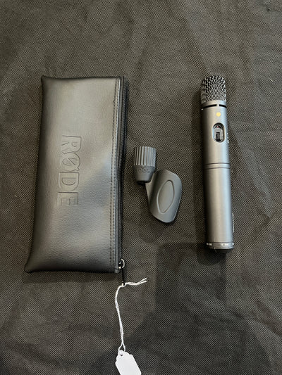 M3 Condenser Microphone, Clip & Pouch, Used - FF63B