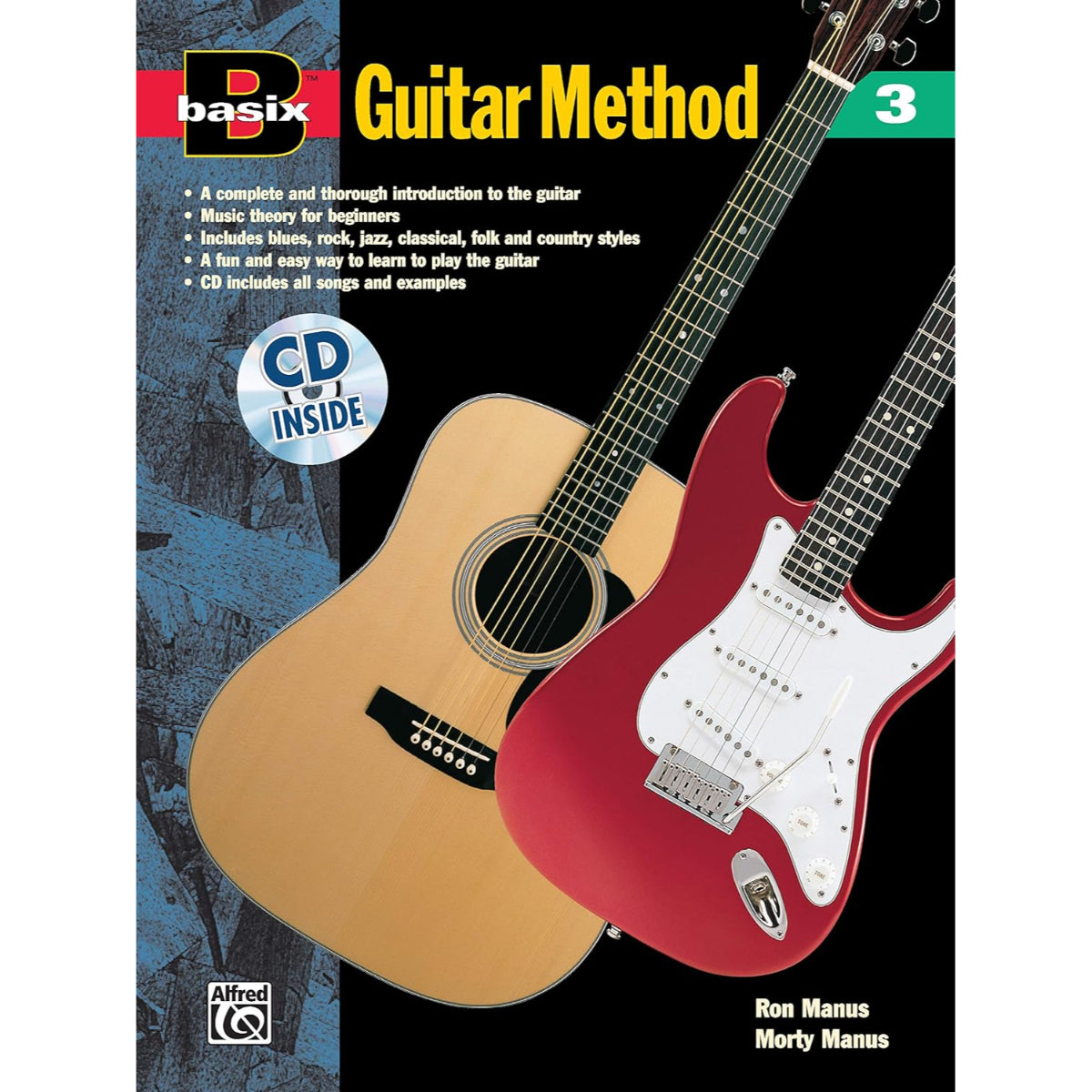 Basix Guitar Method 3, CD version - Manus & Manus