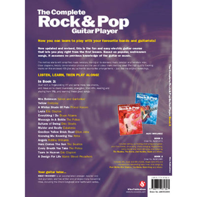 Complete Rock & Pop Guitar Player Book 3 with CD - Rooksby