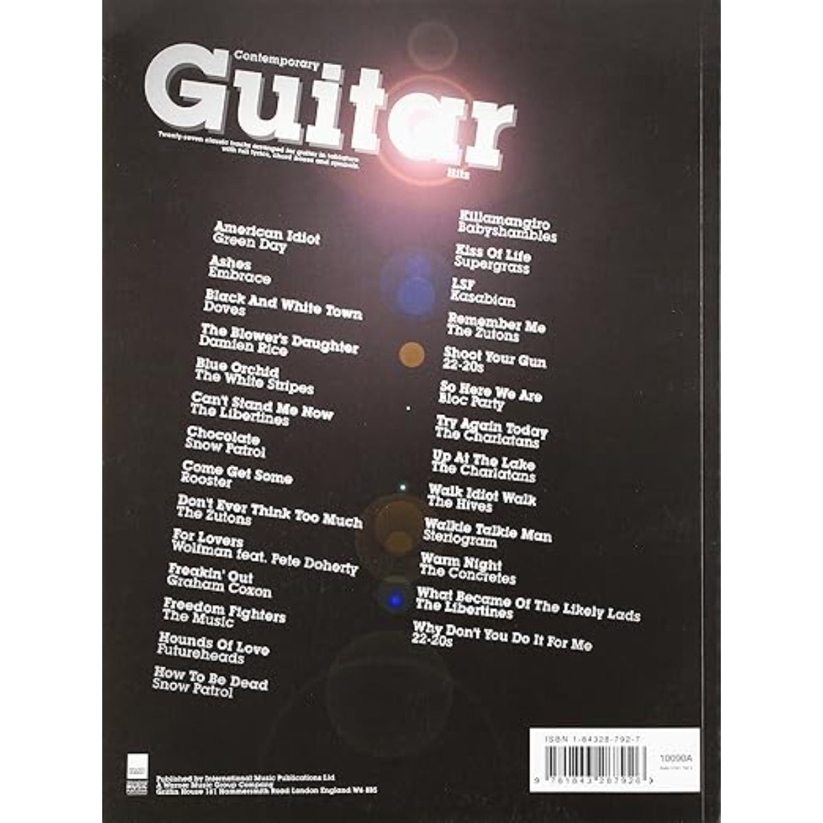 Contemporary Guitar Hits: (Guitar Tab)