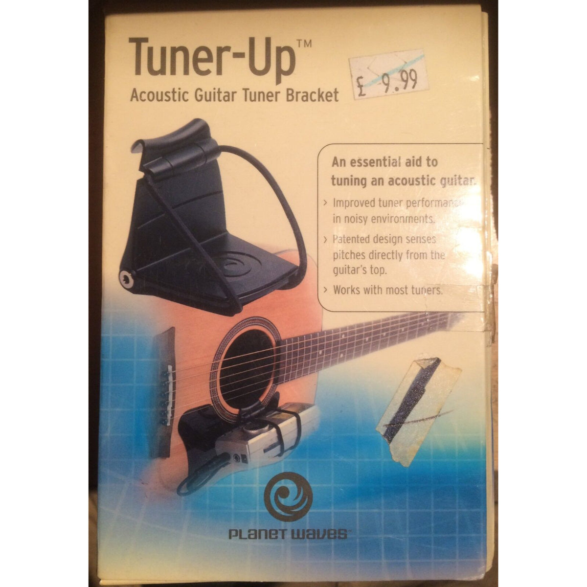 PW-TU-01 - Planet Waves, Tuner Up Acoustic Guitar Tuner Bracket