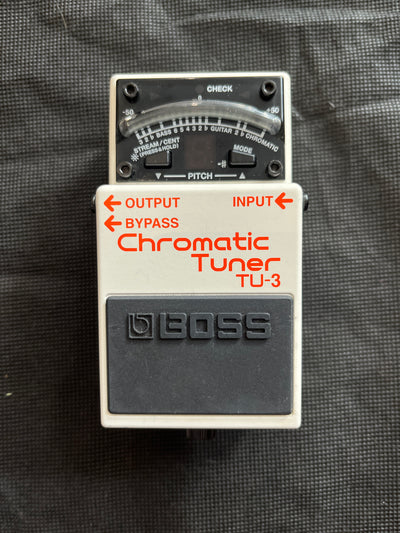 TU-3 Chromatic Tuner Pedal, Used - FF51B