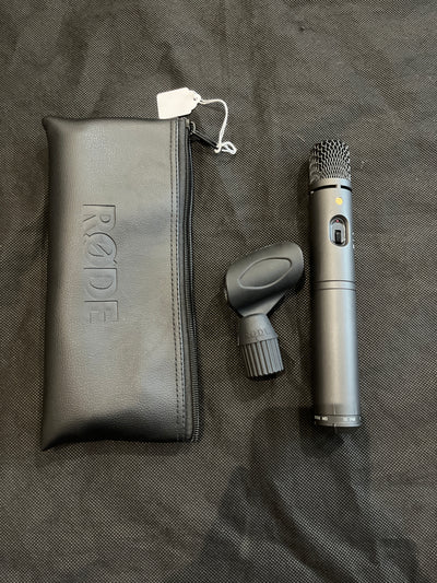 M3 Condenser Microphone, Clip & Pouch, Used - FF63A