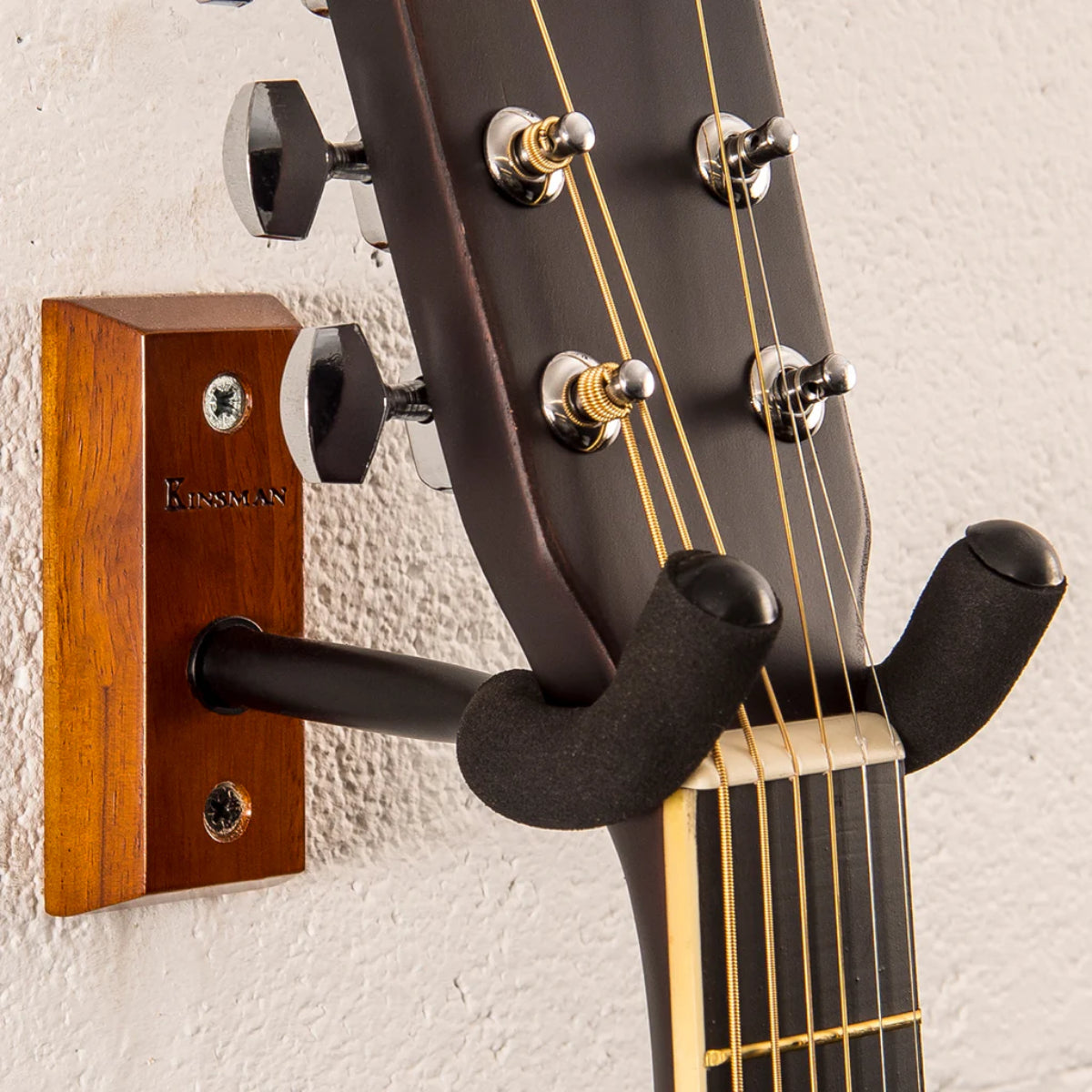 KWH1 Premium Series Guitar Wall Hanger - Natural Light Wood