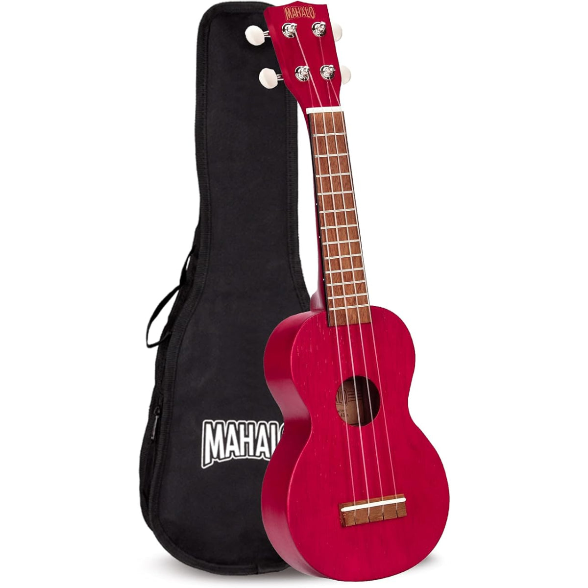 MK1  Transparent Red Ukulele