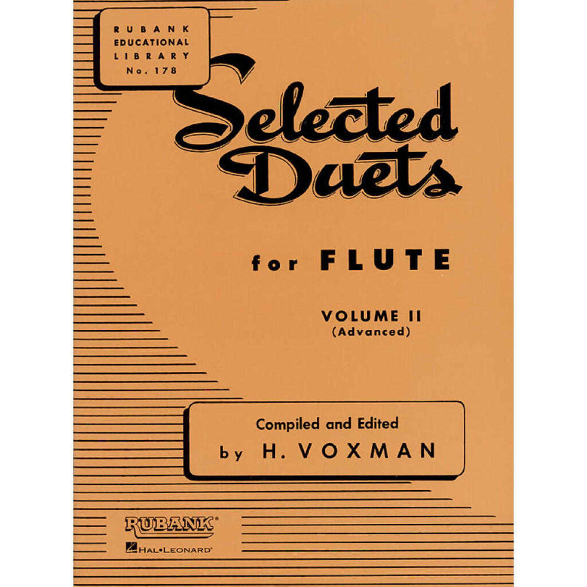 Selected Duets for Flute Volume 2 - H. Voxman