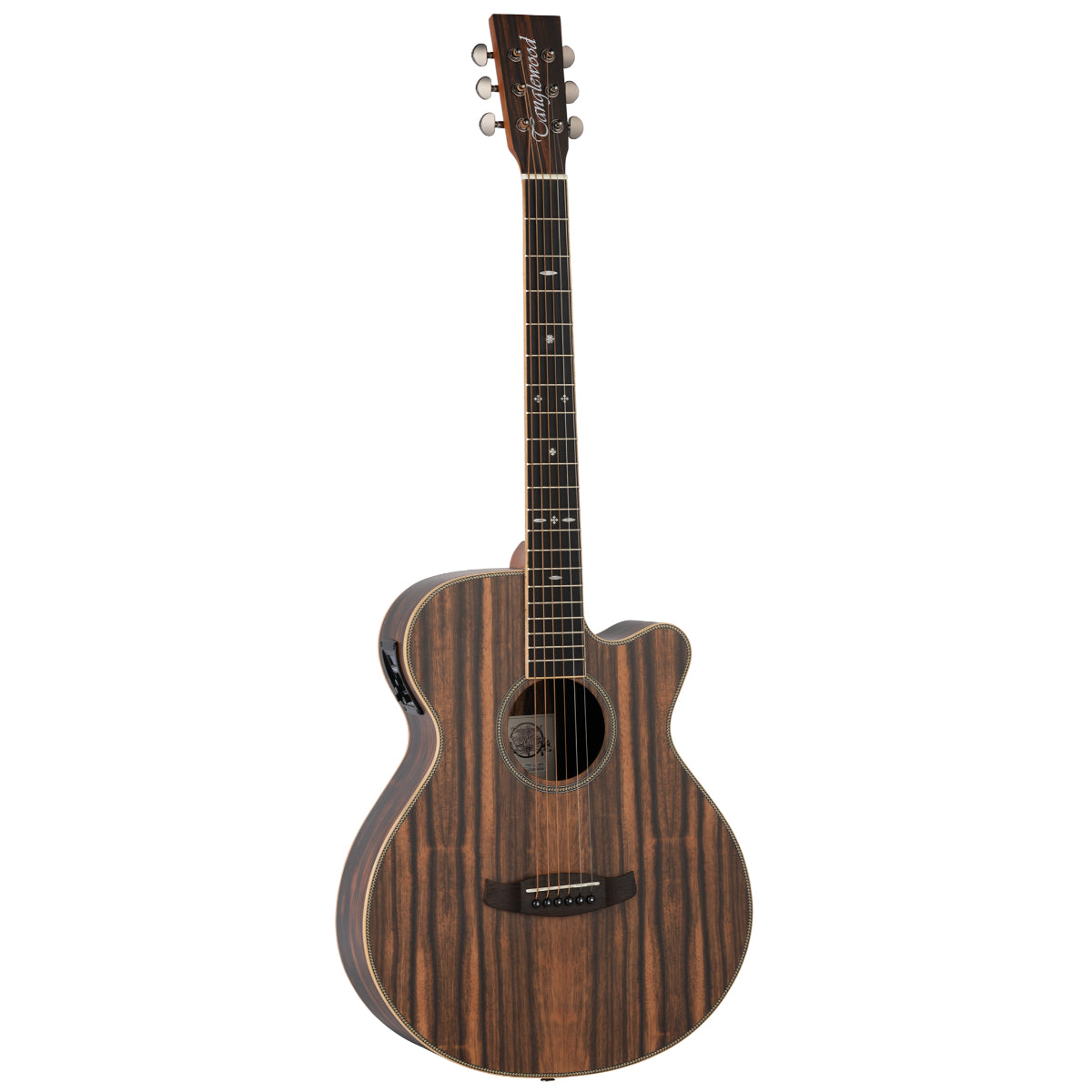 TRU4-CE-AE Reunion Pro Super Folk Ebony Electro-Acoustic