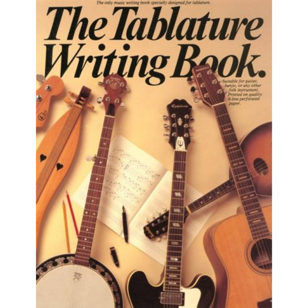 Tablature Writing Book