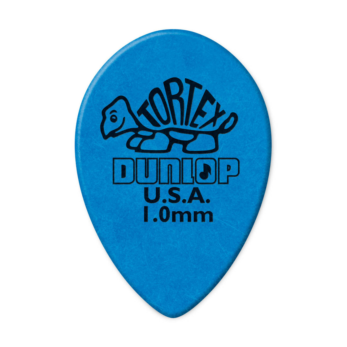 Small Teardrop Tortex 1.0mm Pick, Blue