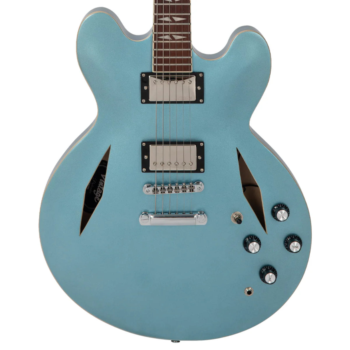 VSA550 Semi-Acoustic Guitar, "The Pretender" Blue - B Stock