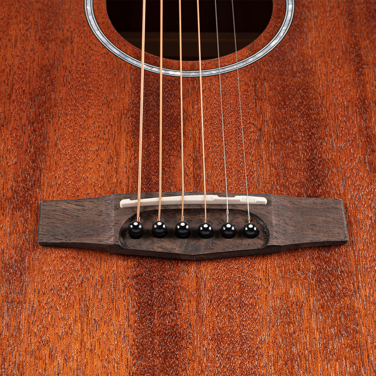 AF 510-M-OP Folk Body Acoustic, Mahogany Open Pore, Natural