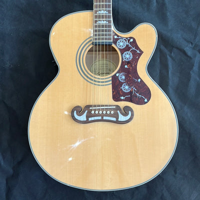 EJ-200EC Acoustic, Natural, Used - DD35A - Only front pickup working