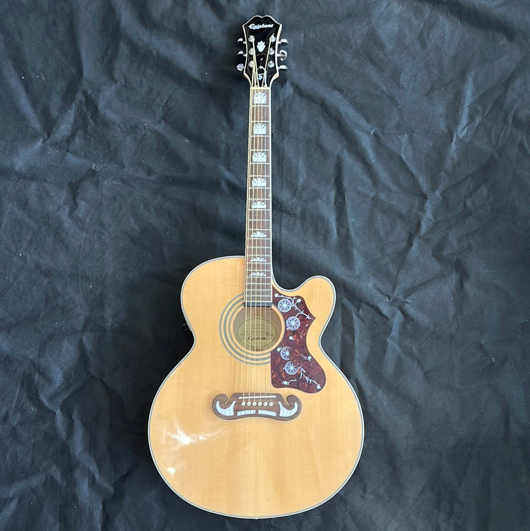 EJ-200EC Acoustic, Natural, Used - DD35A - Only front pickup working