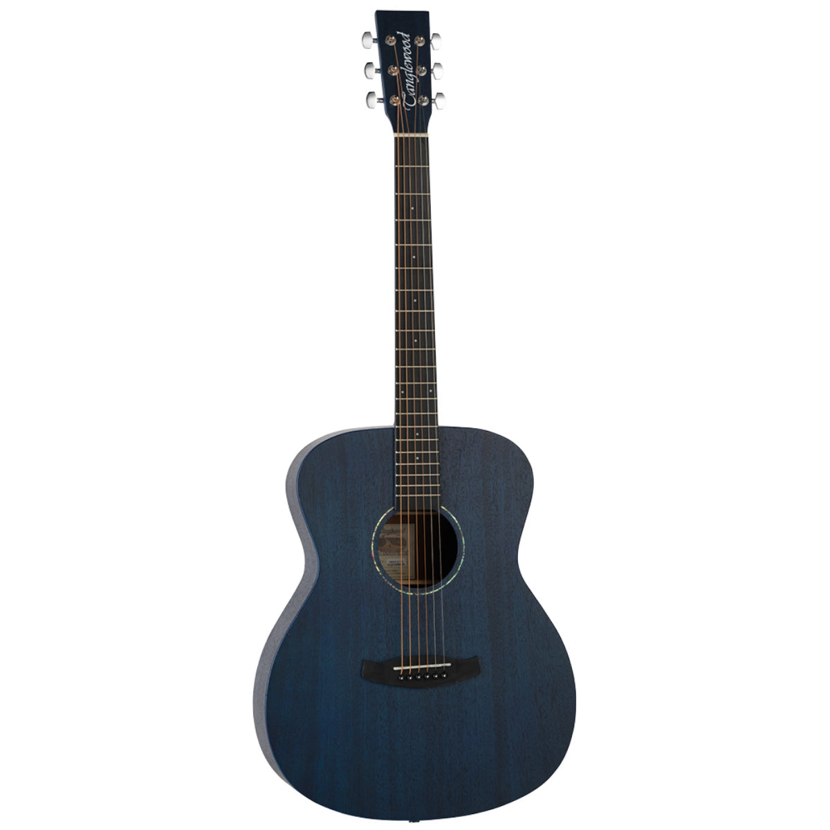 TWCR-O-TB Crossroads Folk Acoustic Guitar, Thru Blue