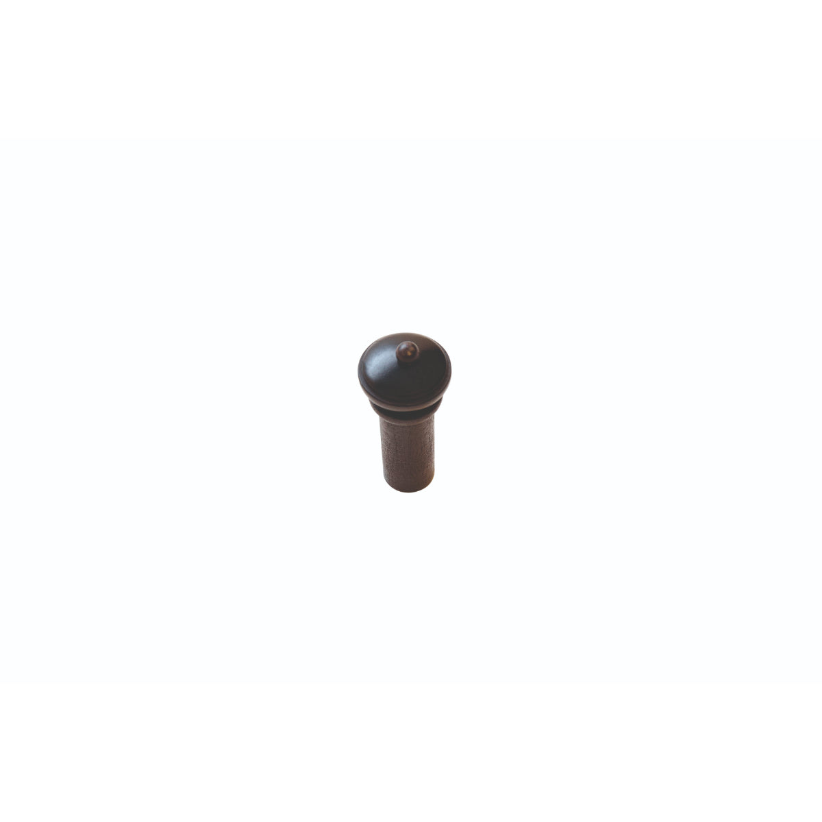 Violin/ Viola Endpin Ebony, Black Button