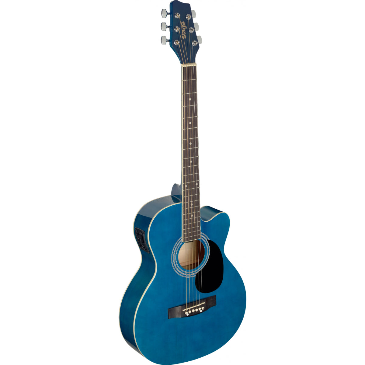 SA20ACE Blue Electro-Acoustic Guitar