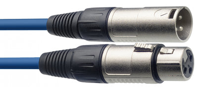 SMC3 3m XLR-XLR Lead, Blue