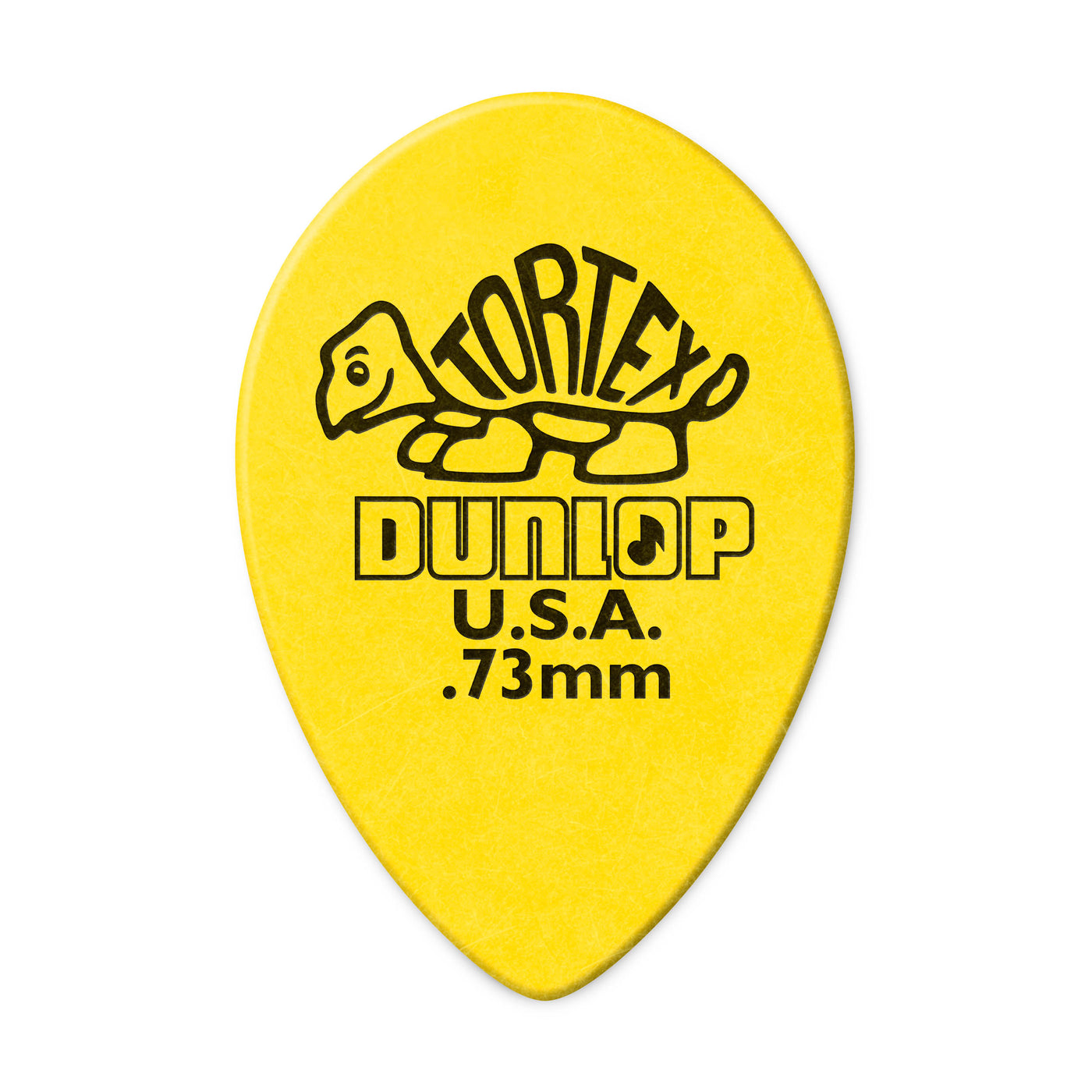 Small Teardrop Tortex 73mm Pick, Yellow