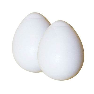 EGG-2 WH 2Pc Egg Shakers/  3/4Oz/White