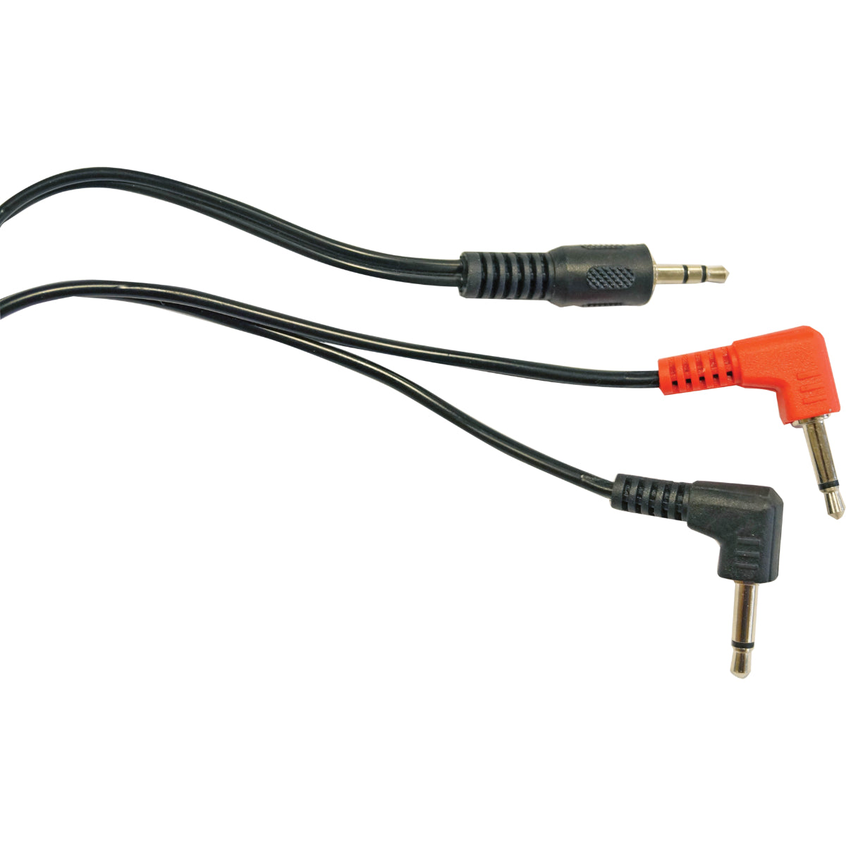 A102BJ - 3.5mm stereo jack plug - 2x3.5mm R/A mono jack plug 1m