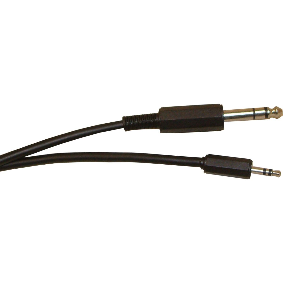 A119FWB - 6.35mm stereo jack plug-3.5mm stereo jack plug 5m