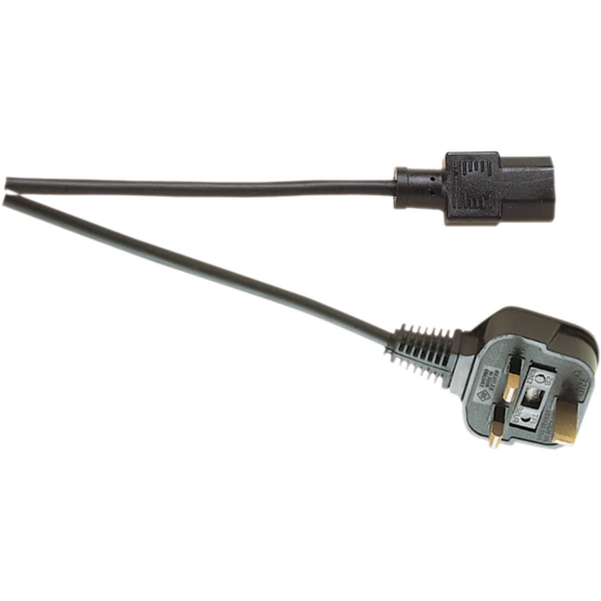 IEC to UK Plug 5A 0.5m