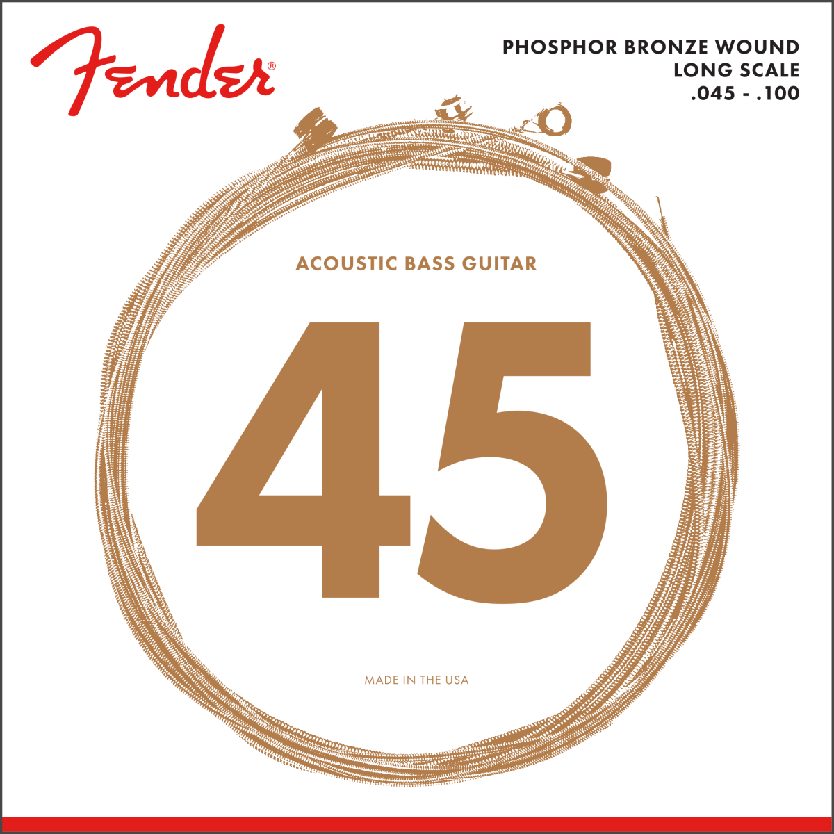 Acoustic 8060 Phosphor Bronze Bass Strings 45-95