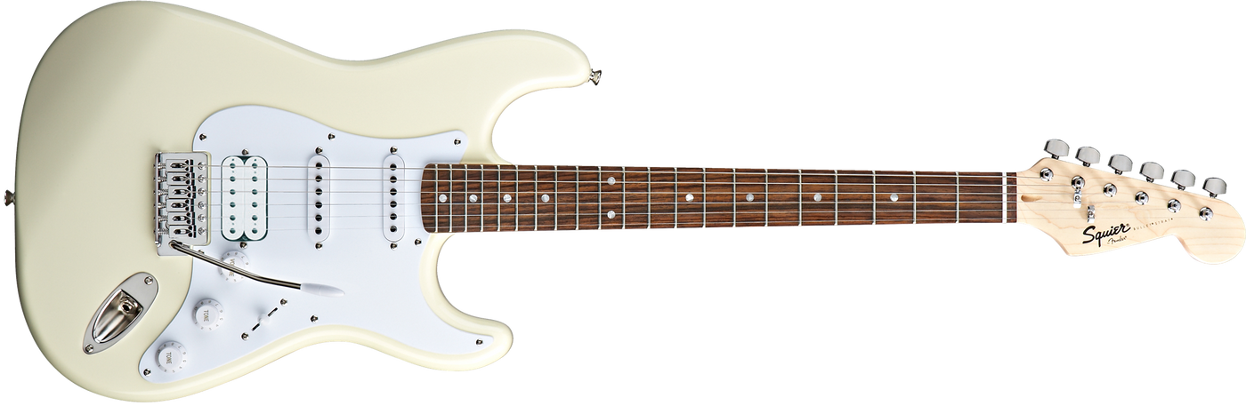 Bullet Strat, HSS, Arctic White