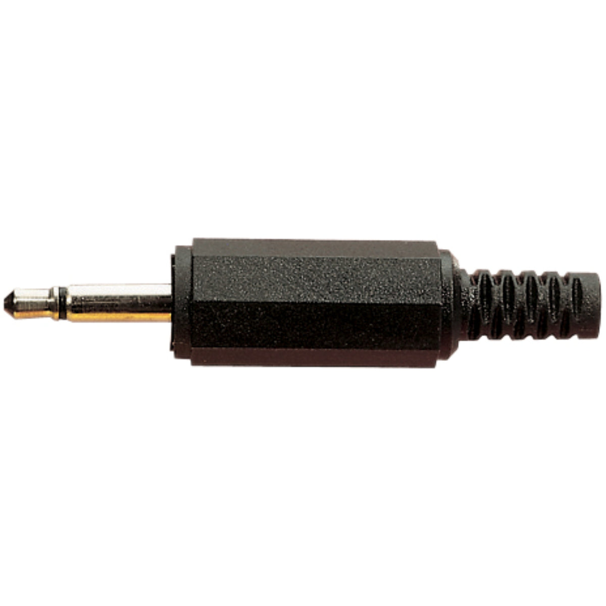 F231a 3.5mm Mono PLastic jack plug with solder terminals