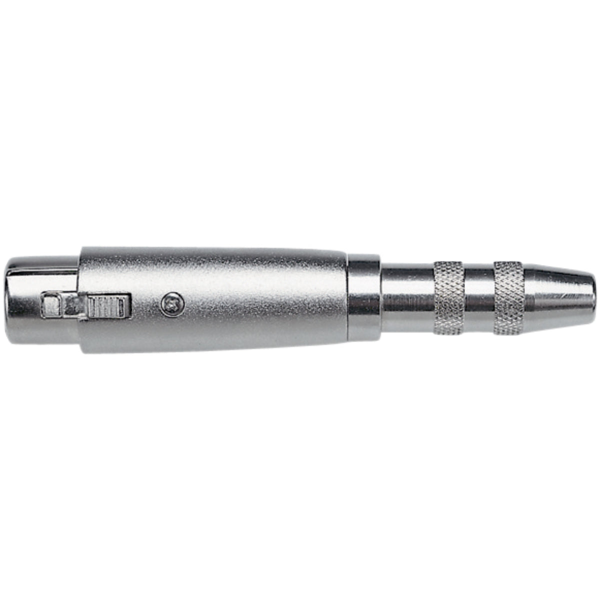 F346Q Nickel XLR female-6.35mm mono socket