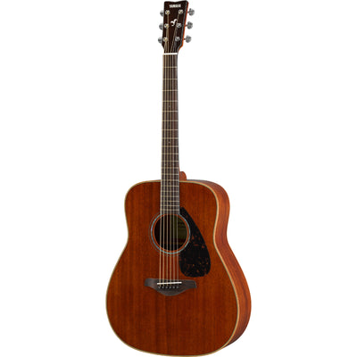 FG850 All Mahogany Acoustic Guitar, Natural