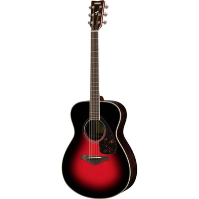 FS830-DSR, Folk Size Acoustic, Solid Spruce Top, Dusk Sun Red