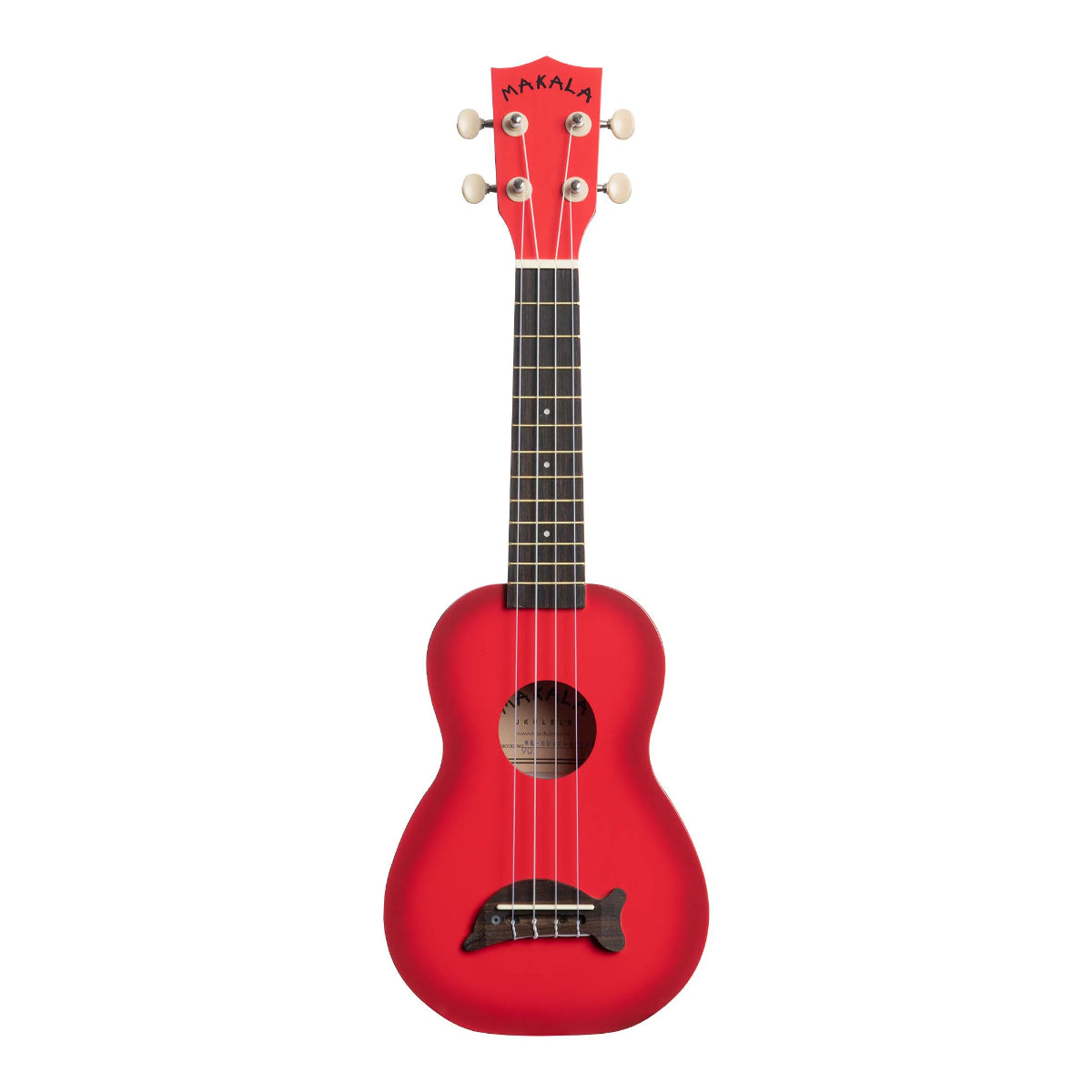 MK-SD-SRD Dolphin Red Soprano Ukulele