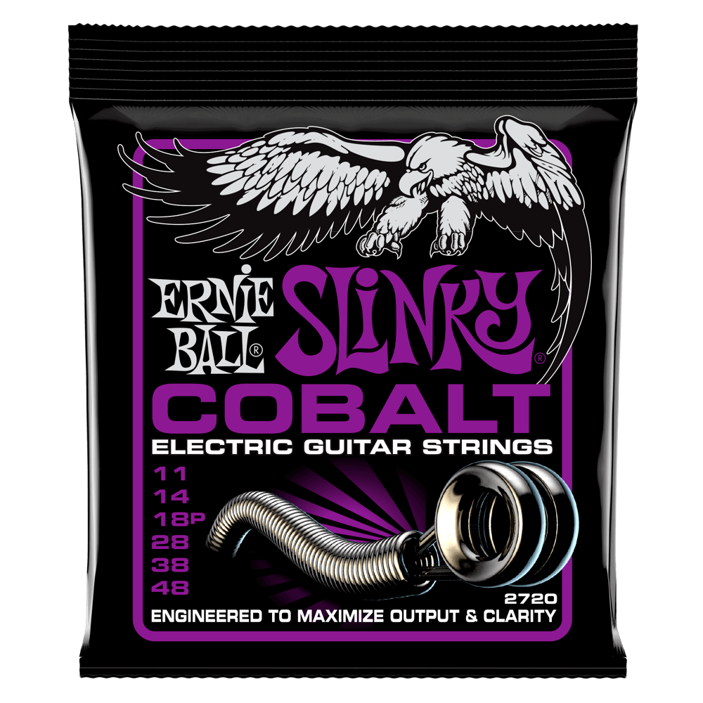 2720 Power Slinky Cobalt Electric Guitar Strings 11-48