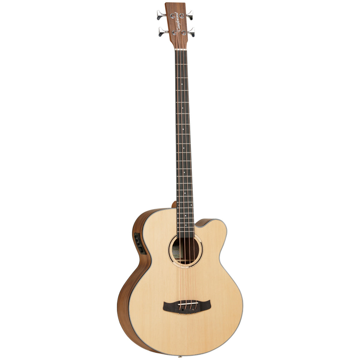 Electro Acoustic Bass Guitar, Cutaway, Spruce Top, Satin