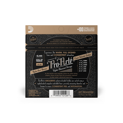 EJ45 Pro Arte Normal Tension Classical String Set